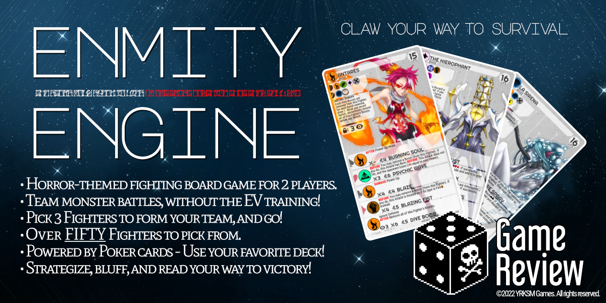 Enmity Engine – Review – Reviews as Fair as a Die Roll